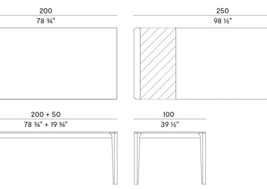 Стол Potocco 840/TR1 image 2