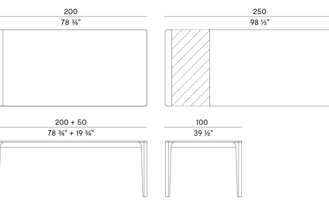 Стол от фабрики Potocco модель 840/TR1