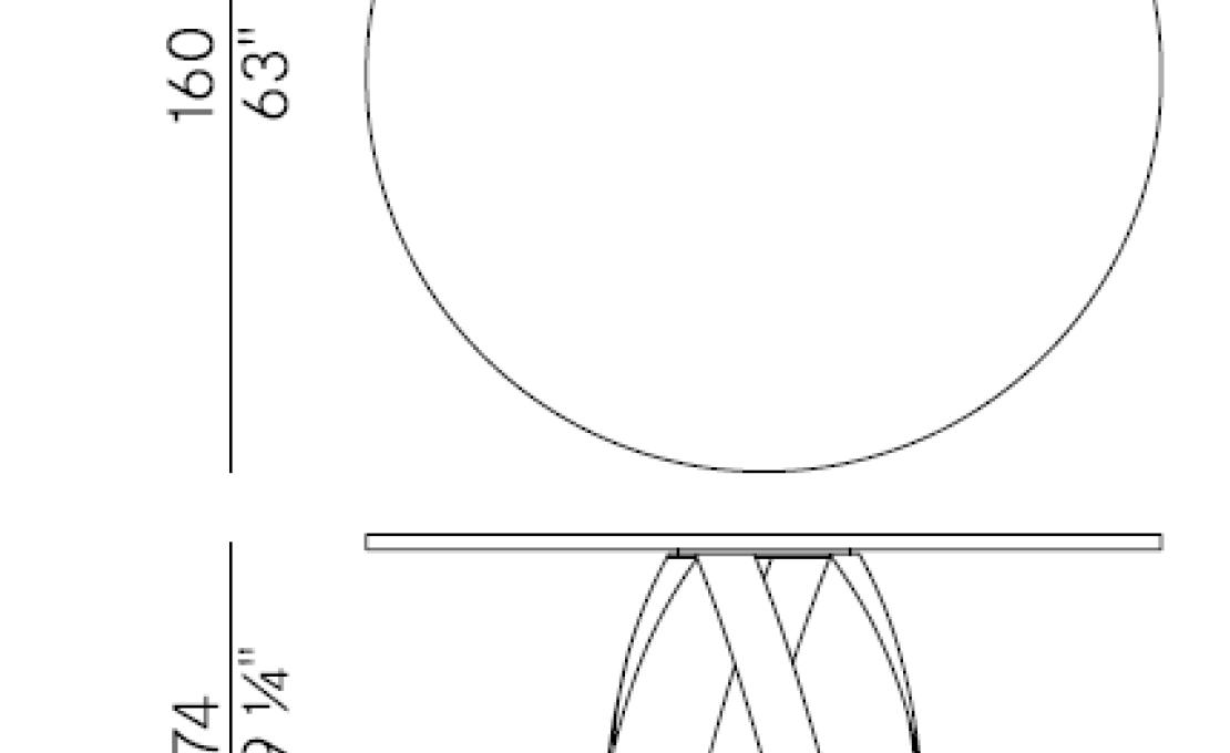 Стол от фабрики Potocco модель 770/TC