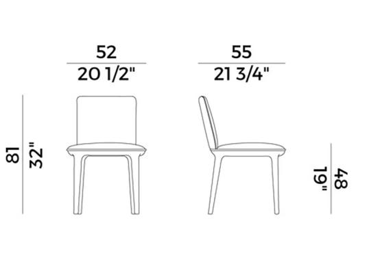 Стул Potocco  943 CANDY image 2