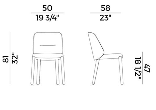 Стул Potocco 905 CONCHA CHAIR image 2
