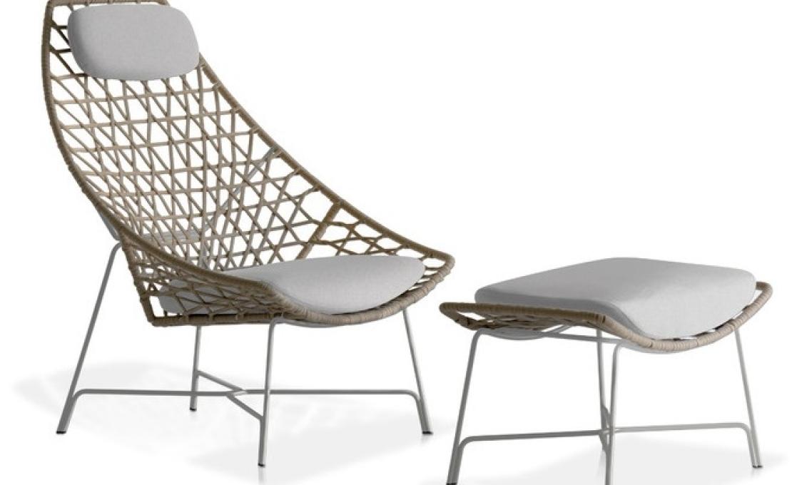 Уличное кресло от фабрики Potocco модель 910/PLR