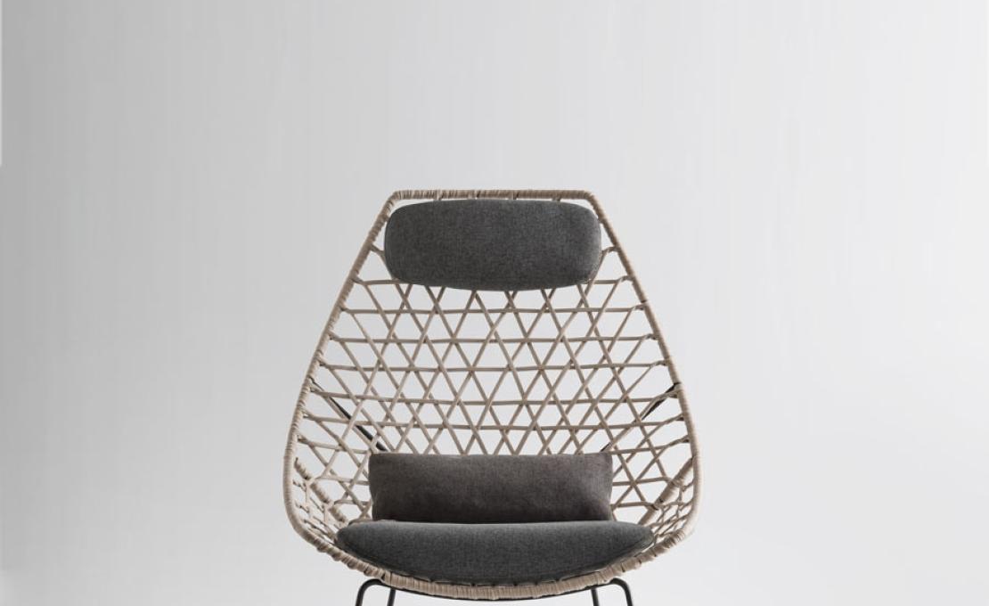 Уличное кресло от фабрики Potocco модель 910/PLR