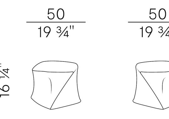 Пуф Potocco 792/O Dance Potocco Pouf image 2