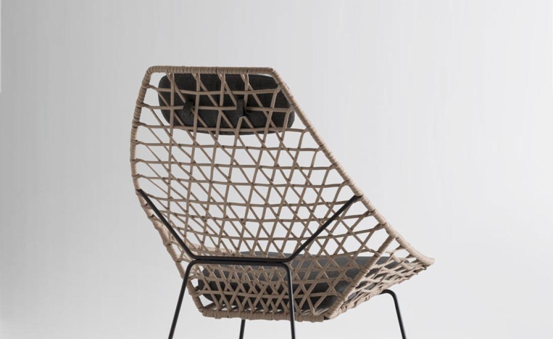 Уличное кресло от фабрики Potocco модель 910/PLR