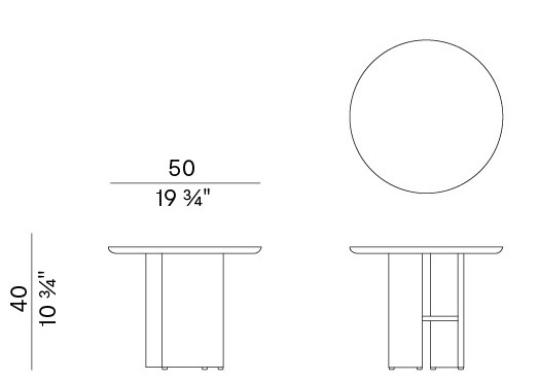 Уличный стол Potocco 952/TC-OUT image 2