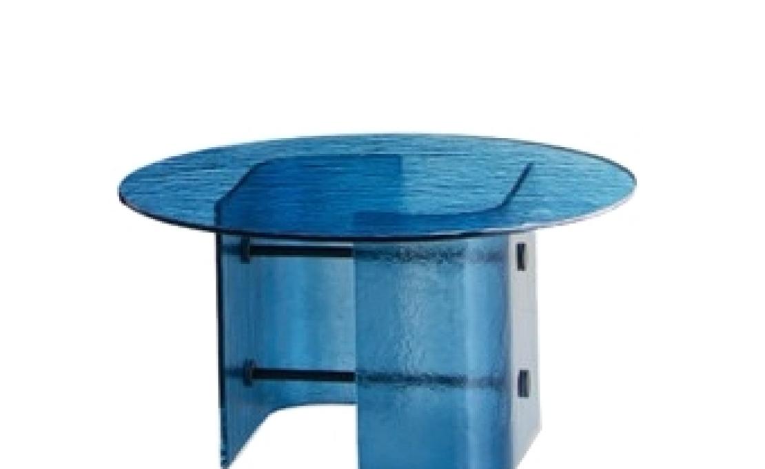 Журнальный столик от фабрики Potocco модель DOUBLE L GLAZE-952/TV