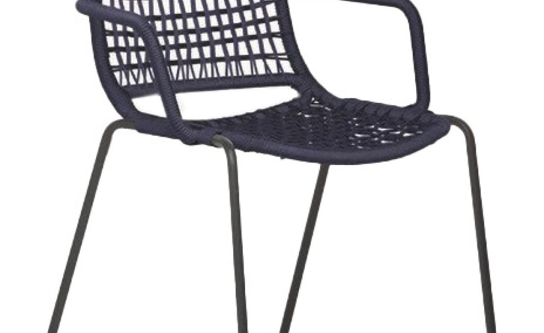 Уличное кресло от фабрики Potocco модель EGAO SMALL ARM