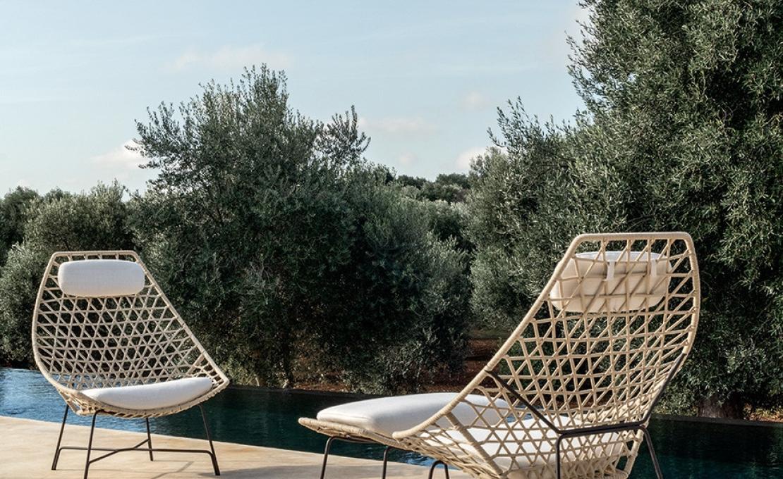 Уличное кресло от фабрики Potocco модель 910/PLR