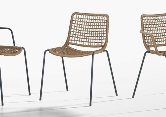 Уличный стул Potocco EGAO CHAIR image 4