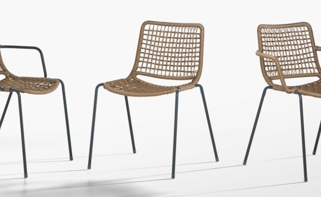 Уличный стул от фабрики Potocco модель EGAO 