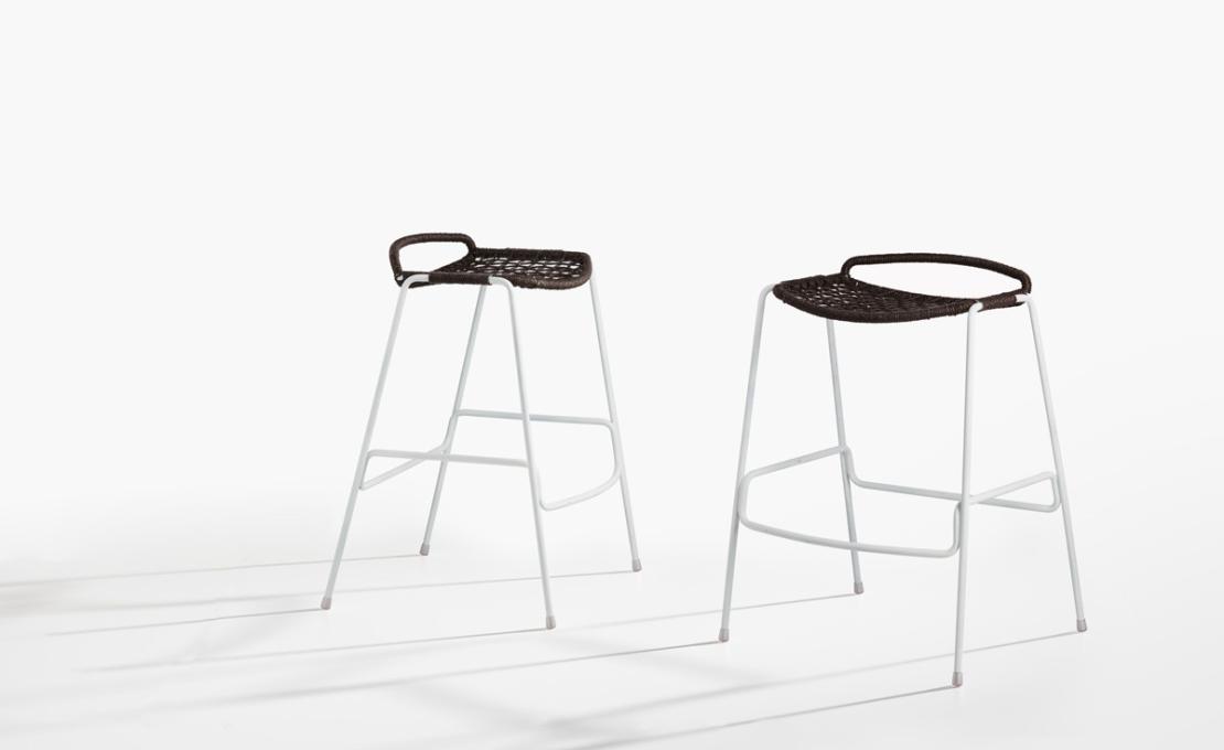 Уличный барный стул от фабрики Potocco модель 037/A