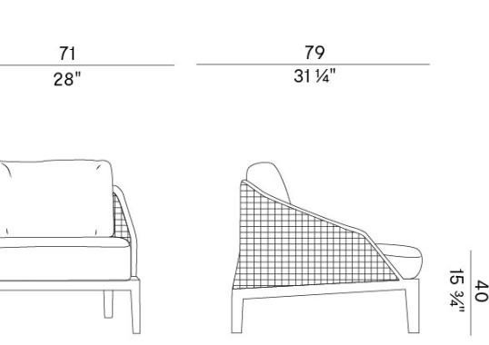 Кресло Potocco 834/PB image 2
