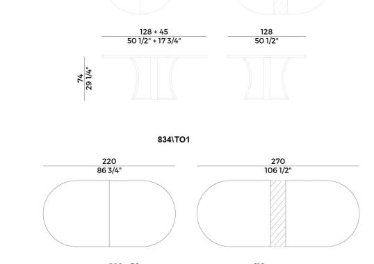 Стол Potocco GRACE TABLE image 2
