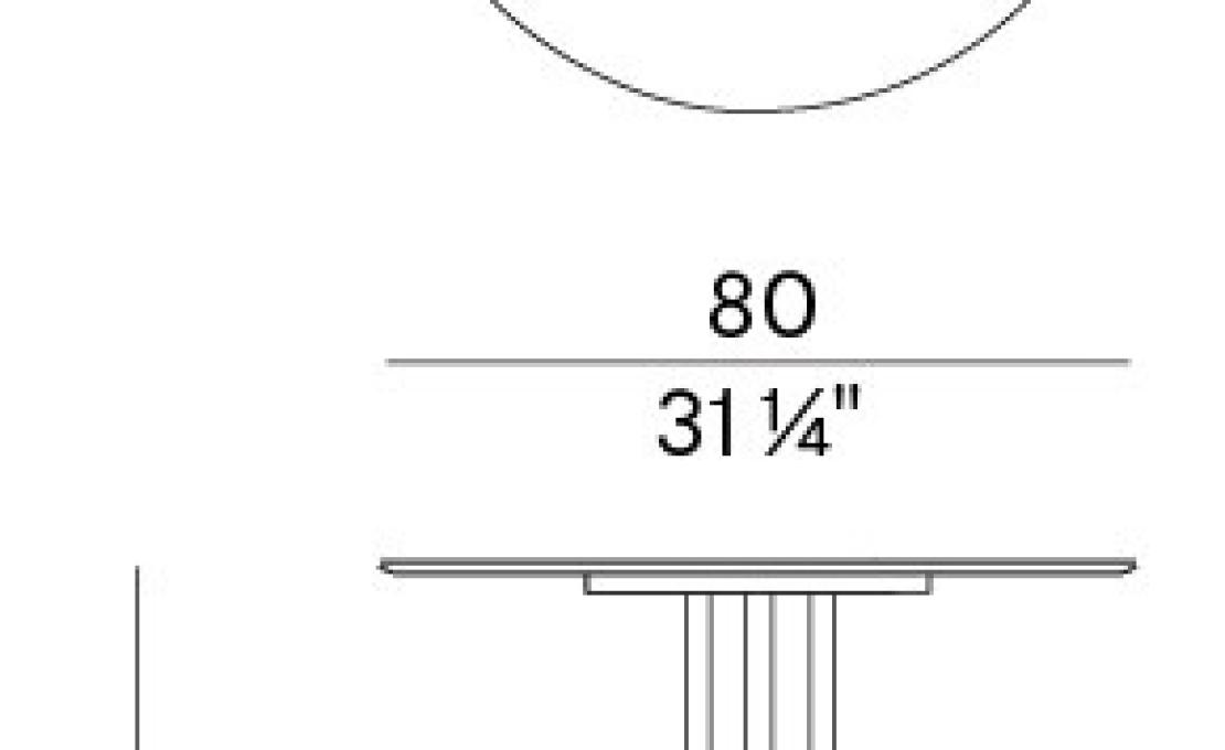 Уличный стол от фабрики Potocco модель 955/TAC-OUT