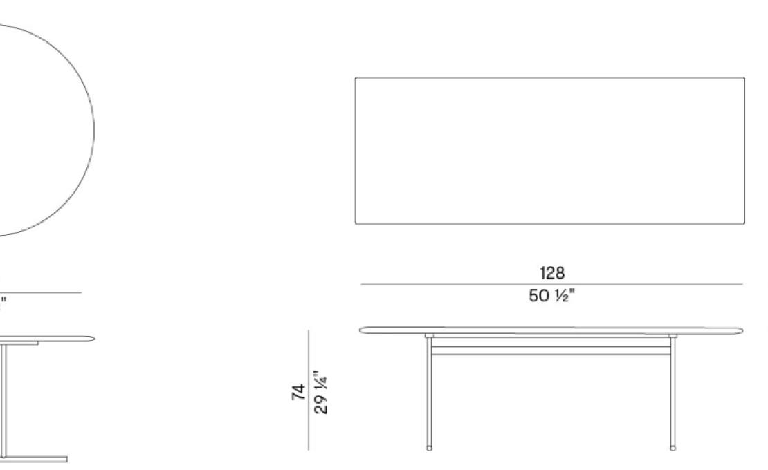 Стол от фабрики Potocco модель GRAPHIC TABLE