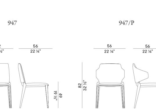 Стул Potocco HIRU CHAIR image 2