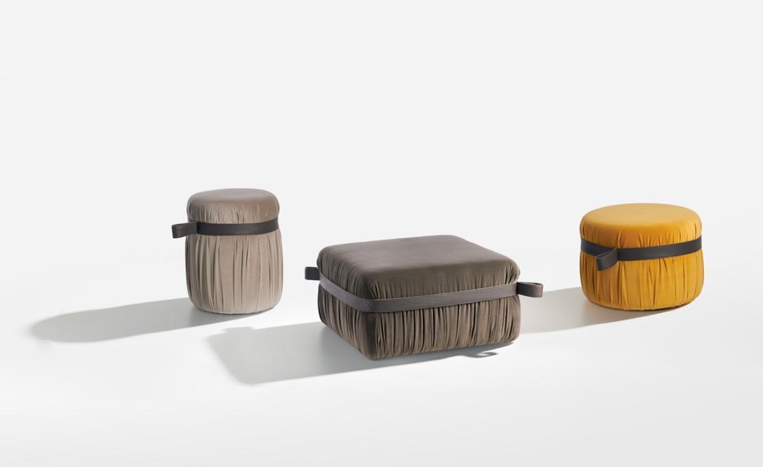 Пуф от фабрики Potocco модель HERM POUF