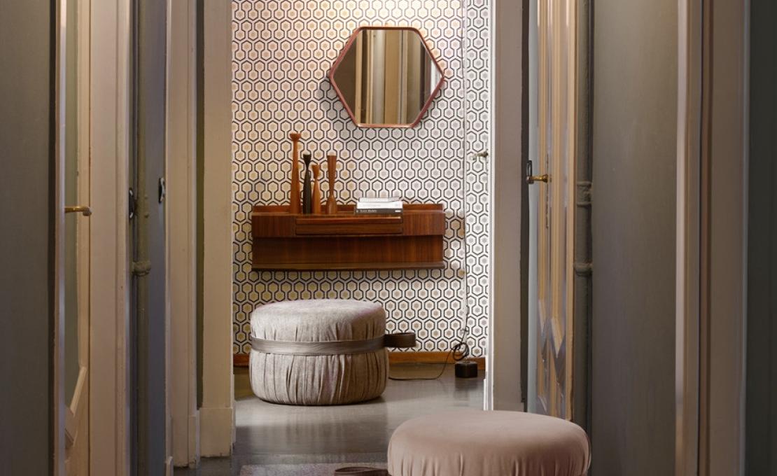 Пуф от фабрики Potocco модель HERM POUF