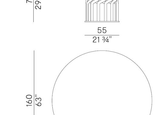 Стол Potocco 950/TC-FIX image 2