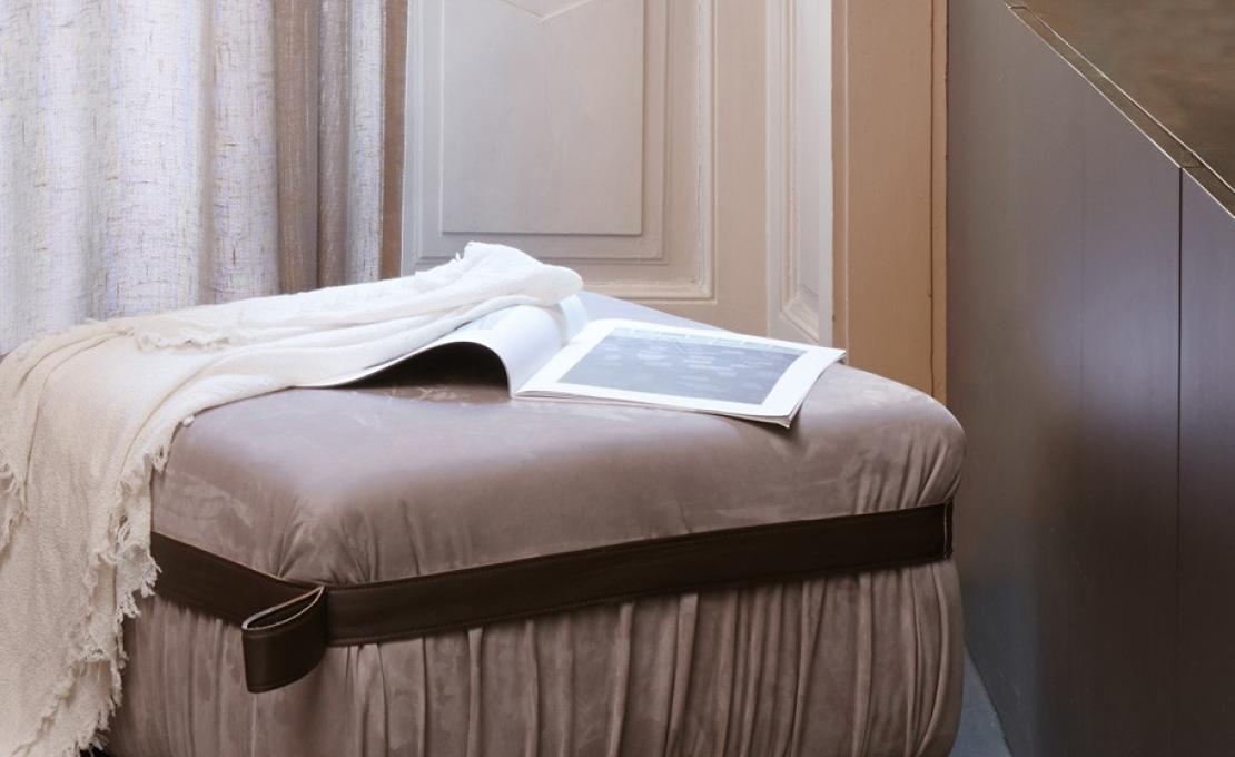 Пуф от фабрики Potocco модель HERM POUF