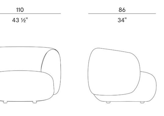 Кресло Potocco JADE ARMCHAIR image 2