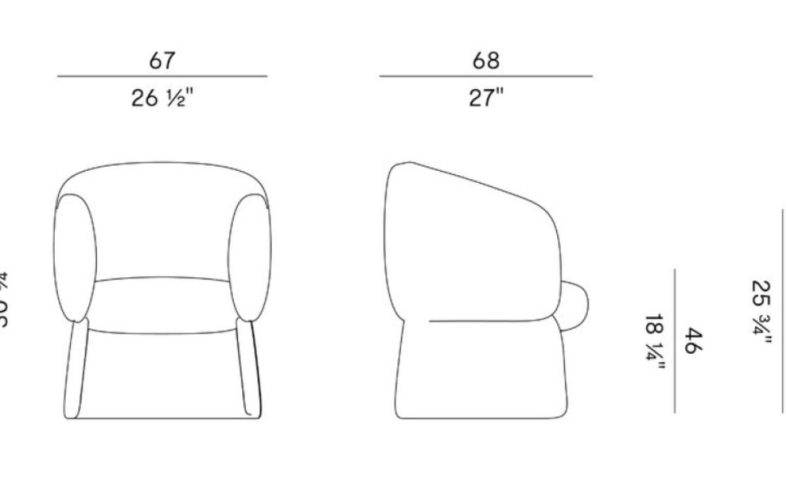 Кресло от фабрики Potocco модель JADE DINING ARM
