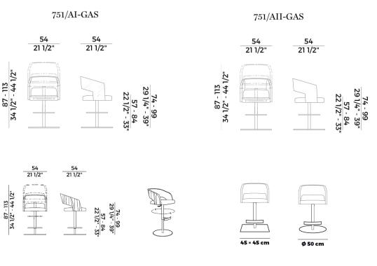 Барный стул Potocco JOLLY STOOL image 2
