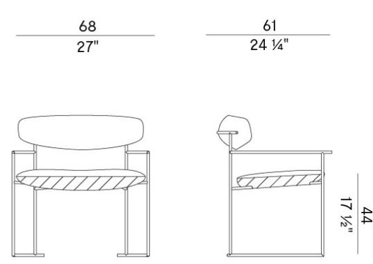 Кресло уличное Potocco 922/LMB-OUT image 2