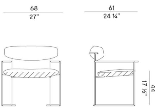 Кресло Potocco 922/LMB image 2