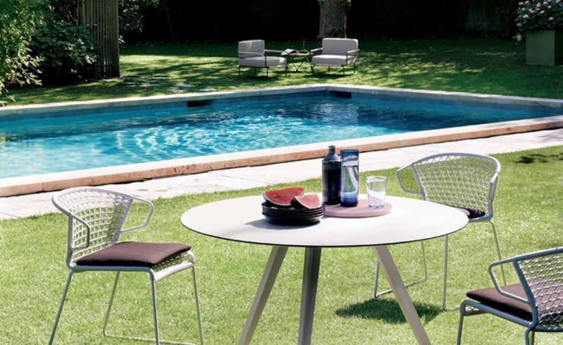 Стол от фабрики Potocco модель KATANA OUTDOOR TABLR