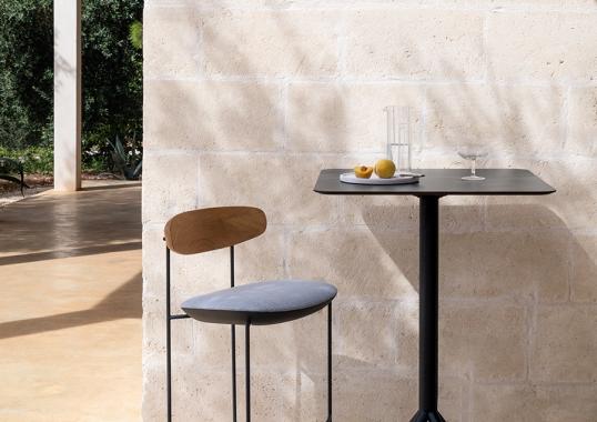 Уличный стул Potocco KEEL LIGHT OUTDOOR STOOL image 6