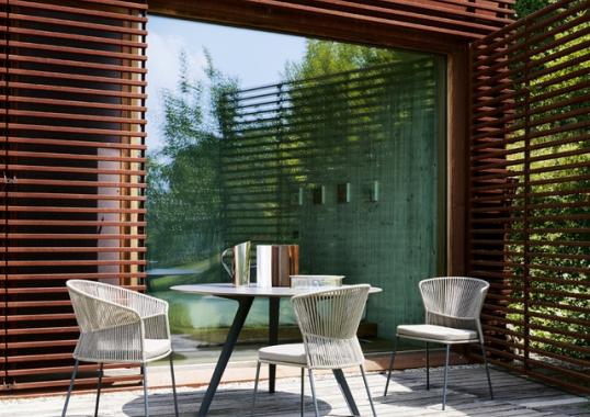 Стол от фабрики Potocco модель KATANA OUTDOOR TABLR