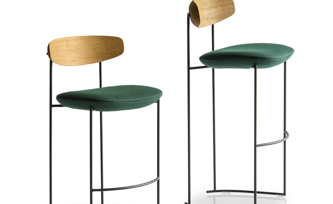 Барный стул от фабрики Potocco модель KEEL OUTDOOR 