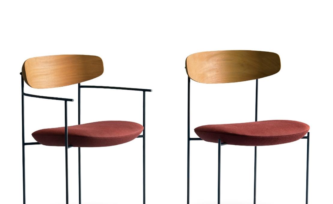 Уличный стул от фабрики Potocco модель KEEL OUTDOOR 