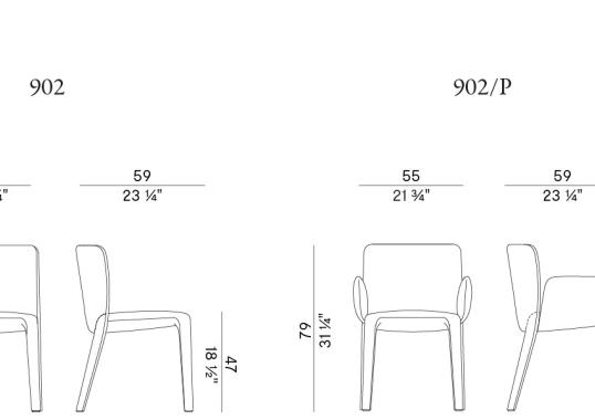 Стул Potocco LARS CHAIR image 2