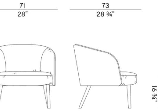 Кресло Potocco 903/PL image 2