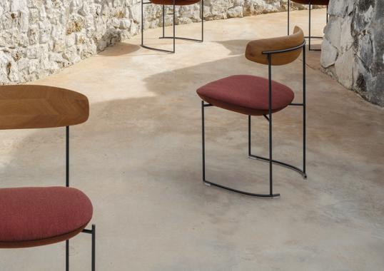 Уличный стул Potocco KEEL OUTDOOR CHAIR image 6