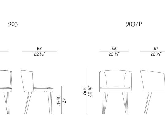 Стул Potocco LÉNA CHAIR image 2