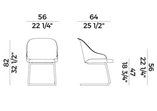 Стул Potocco 918/U Lyz Chair image 2