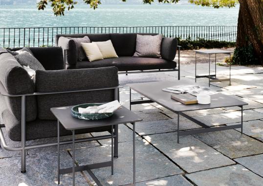 Уличный стол от фабрики Potocco модель LITTLE T OUTDOOR COOFFEE TABLE