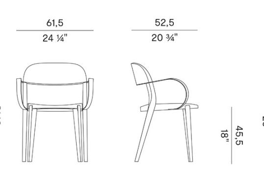 Стул Potocco MINIMA 949/P POTOCCO CHAIR image 2