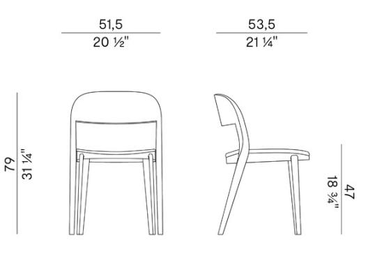 Стул Potocco MINIMA 949/I POTOCCO CHAIR image 2