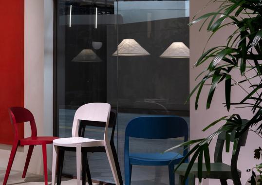 Стул от фабрики Potocco модель MNIMA  