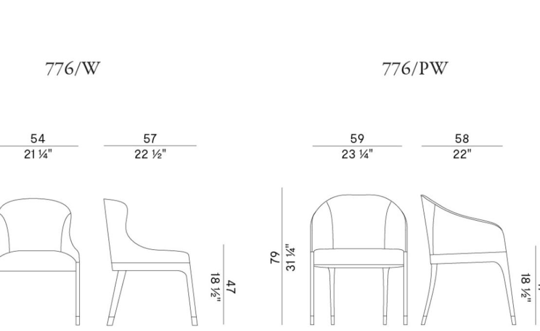 Стул от фабрики Potocco модель MISURA 