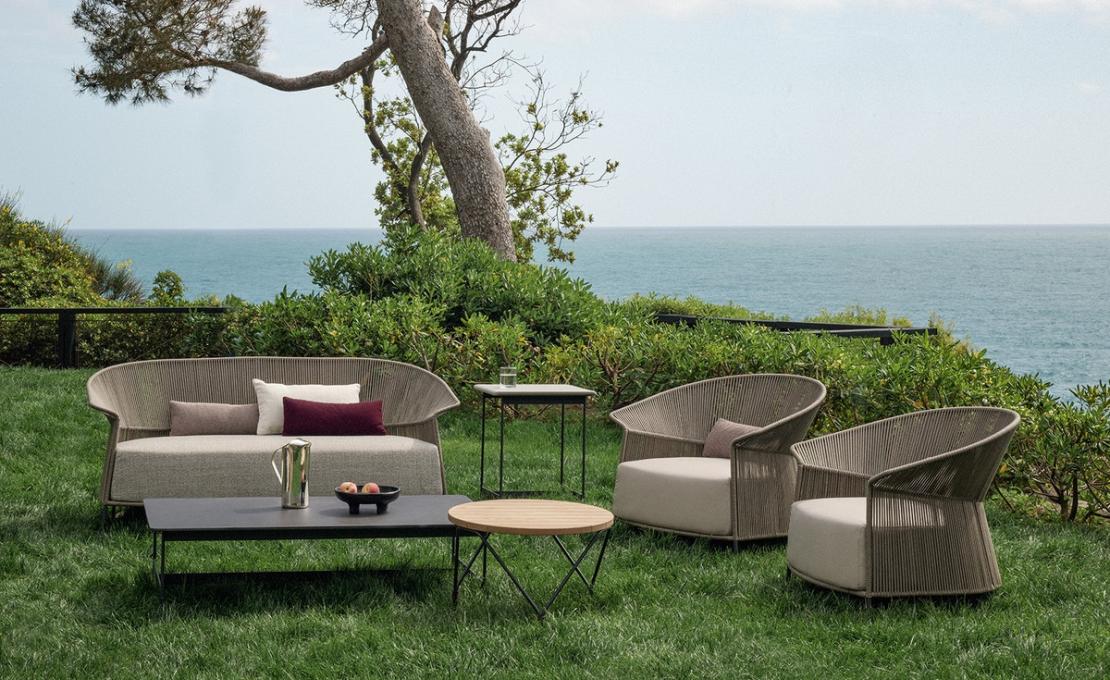 Уличный диван от фабрики Potocco модель 923/D Ola Sofa