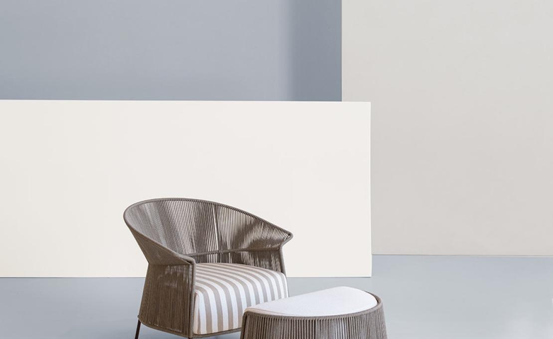 Уличный пуф от фабрики Potocco модель 923/O Pouf Ola