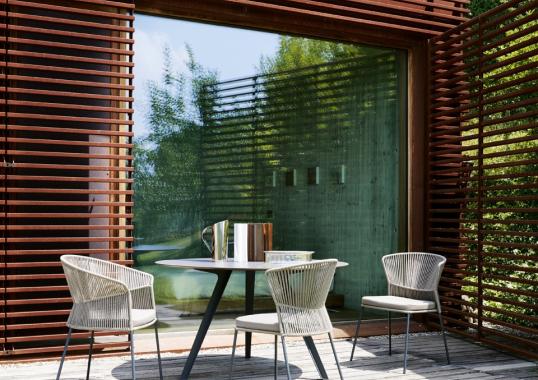 Уличный стул от фабрики Potocco модель 923 OLA 