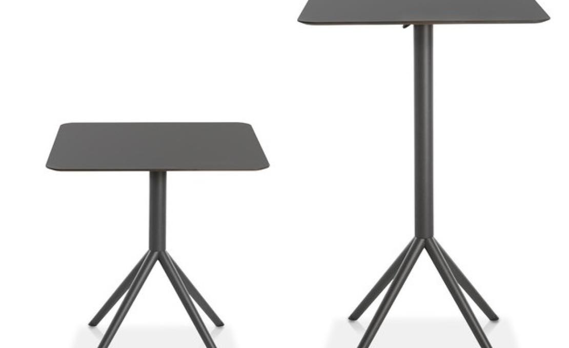 Уличный стол от фабрики Potocco модель OTX HIGH TABLE