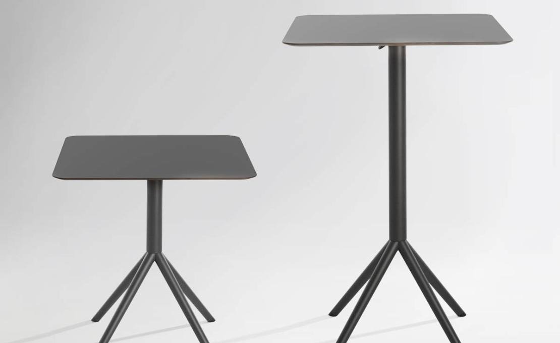 Уличный стол от фабрики Potocco модель OTX HIGH TABLE